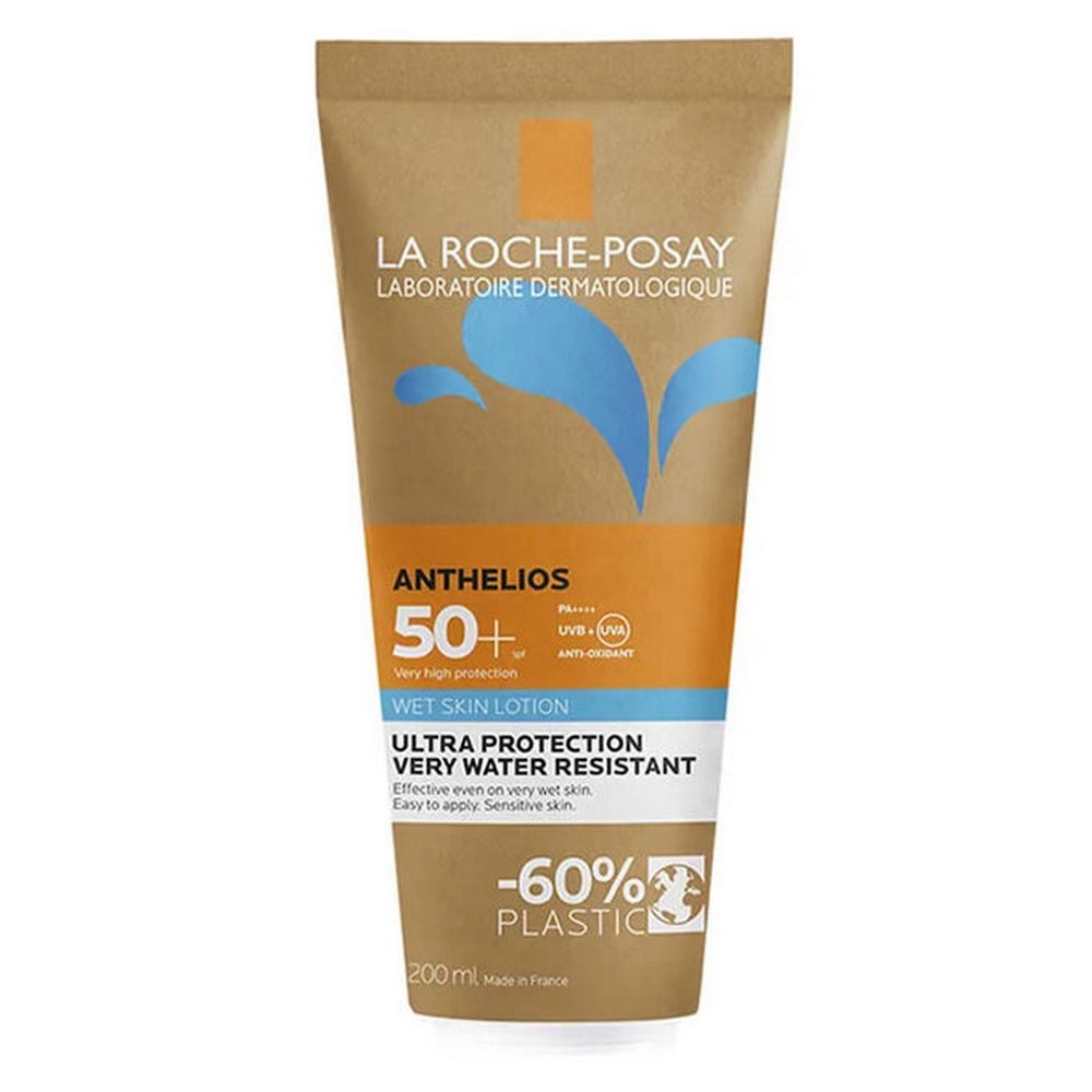 La Roche-Posay Anthelios Wet Skin Lotion Αντηλιακό Γαλάκτωμα Σώματος Spf50+, 200ml
