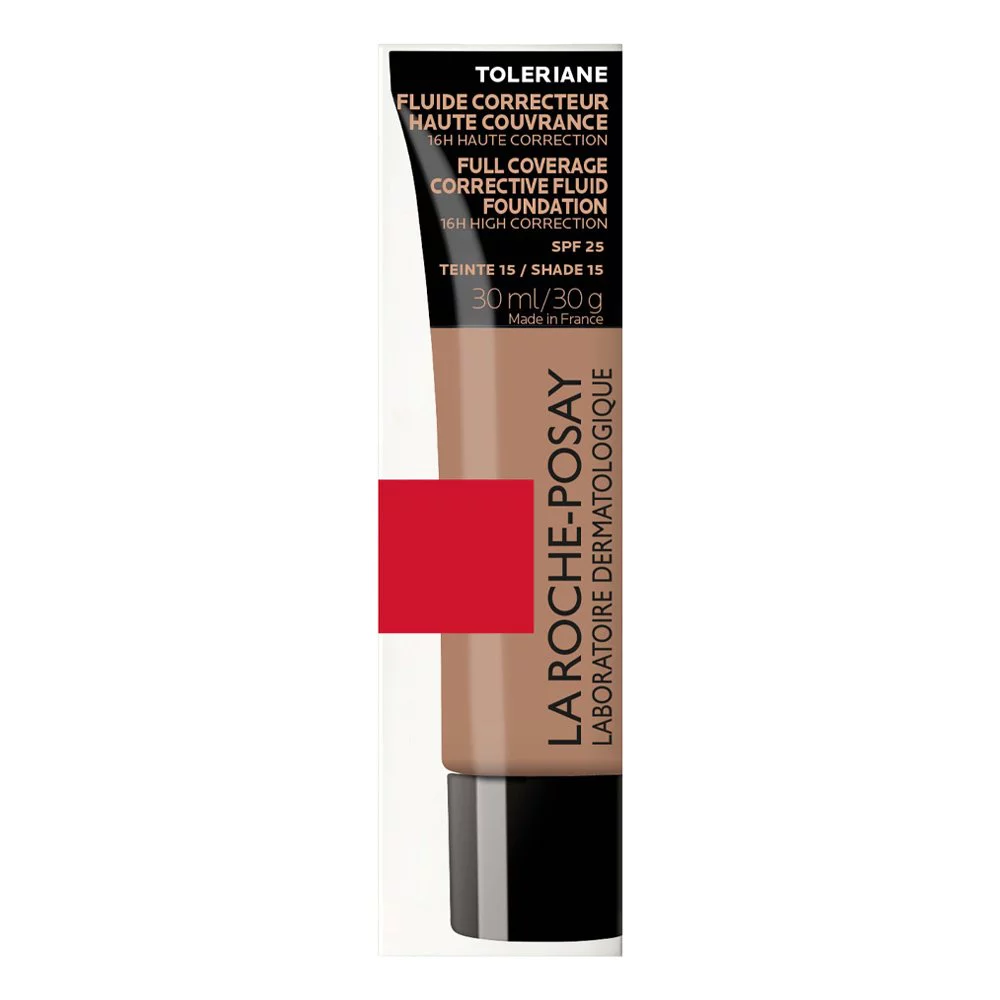 La Roche Posay Toleriane Corrective Fluid Foundation Make-up Υψηλής Κάλυψης N15, 30ml La Roche Posay Toleriane Corrective Fluid Foundation Make-up Υψηλής Κάλυψης N15, 30ml
