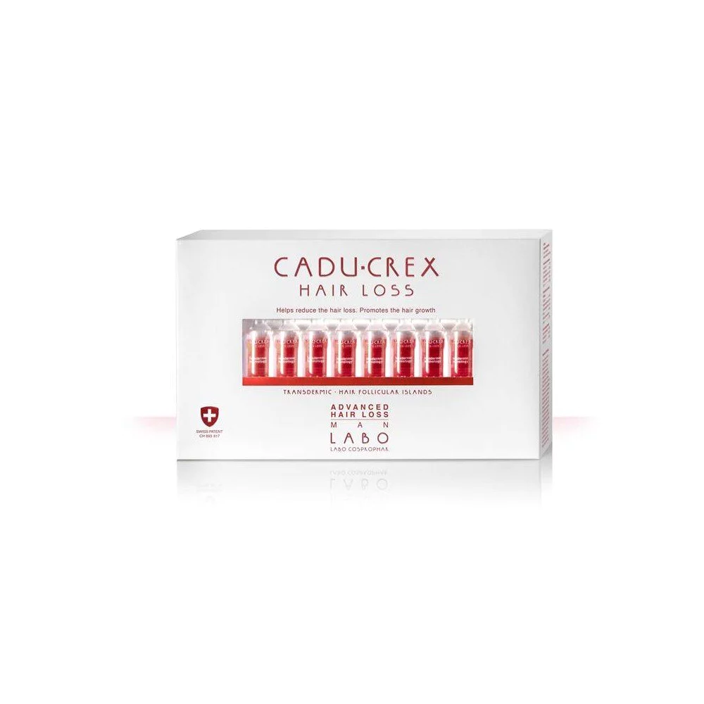 Labo CaduCrex Advanced Hair Loss Man, Αγωγή για Άνδρες με Έντονη Τριχόπτωση, 20 Αμπούλες x 3,5ml Labo CaduCrex Advanced Hair Loss Man, Αγωγή για Άνδρες με Έντονη Τριχόπτωση, 20 Αμπούλες x 3,5ml