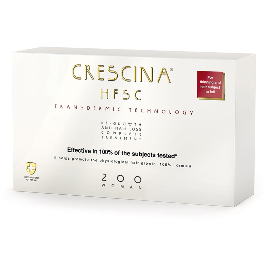 Labo Crescina Transdermic HFSC Complete Woman 200 Αμπούλες Μαλλιών κατά της Τριχόπτωσης, 20 αμπούλες x 3.5ml
