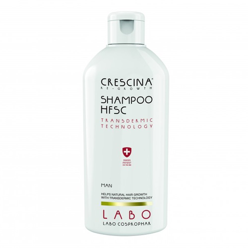 Crescina HFSC Transdermic Shampoo Man Σαμπουάν για την Αντιμετώπιση της Αραίωσης & της Τριχόπτωσης, 200ml
