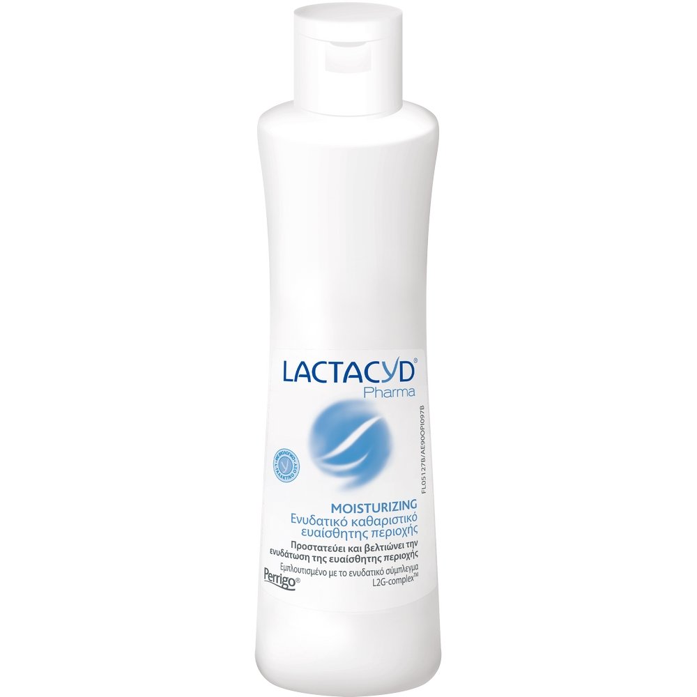 Lactacyd Pharma Moisturizing Ενυδατικό Καθαριστικό Ευαίσθητης Περιοχής, 250 ml