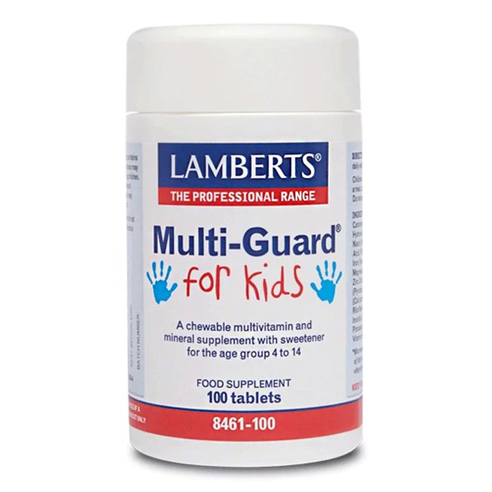 Lamberts Multi Guard Kids Παιδική Πολυβιταμίνη, 100tabs
