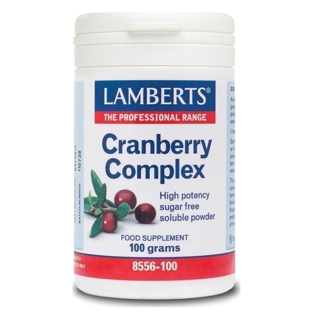 Lamberts Cranberry Complex Powder Συμπλήρωμα Διατροφής Cranberry σε Σκόνη, 100gr