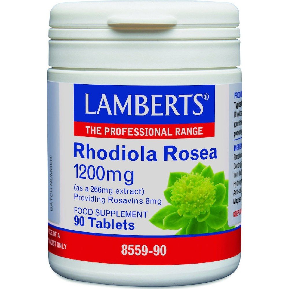 Lamberts Rhodiola Rosea 1200mg 90 ταμπλέτες