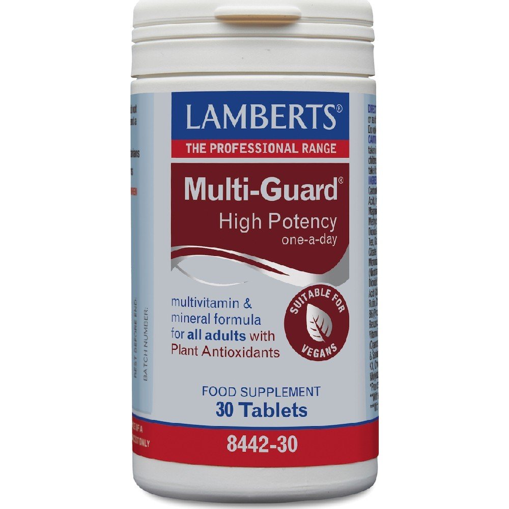 Lamberts Multi Guard Πολυβιταμινούχο Σκεύασμα Υψηλής Δραστικότητας 30tabs