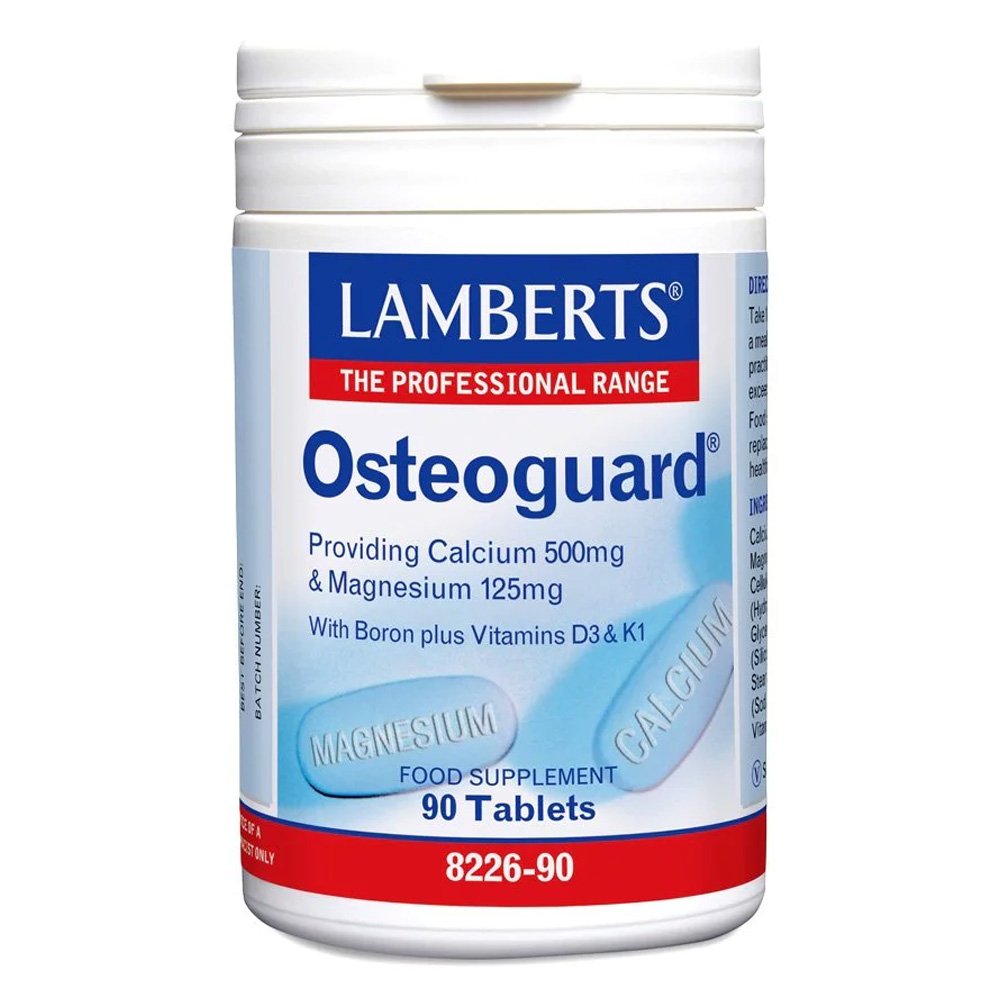Lamberts Osteoguard Ολοκληρωμένη Φόρμουλα για Υγειή Οστά, 90 ταμπλέτες