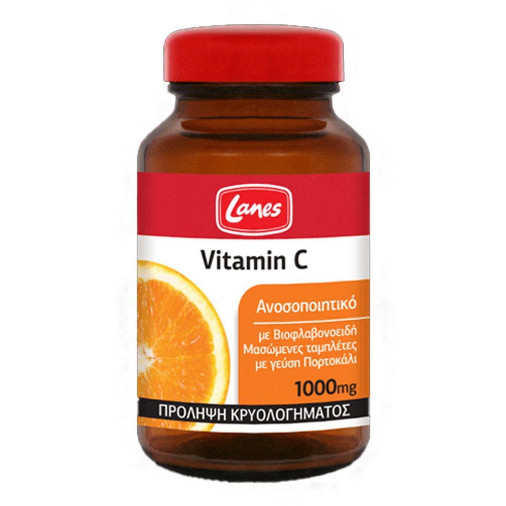 Lanes Vitamin C 1000mg & Βιοφλαβονοειδή, 60tabs
