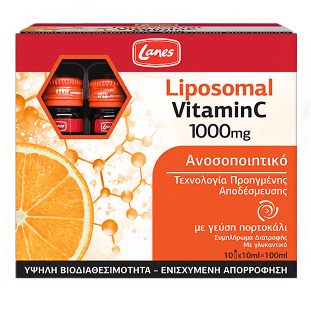 Lanes Liposomal Vitamin C 1000mg Συμπλήρωμα Διατροφής για το Ανοσοποιητικό, 100ml