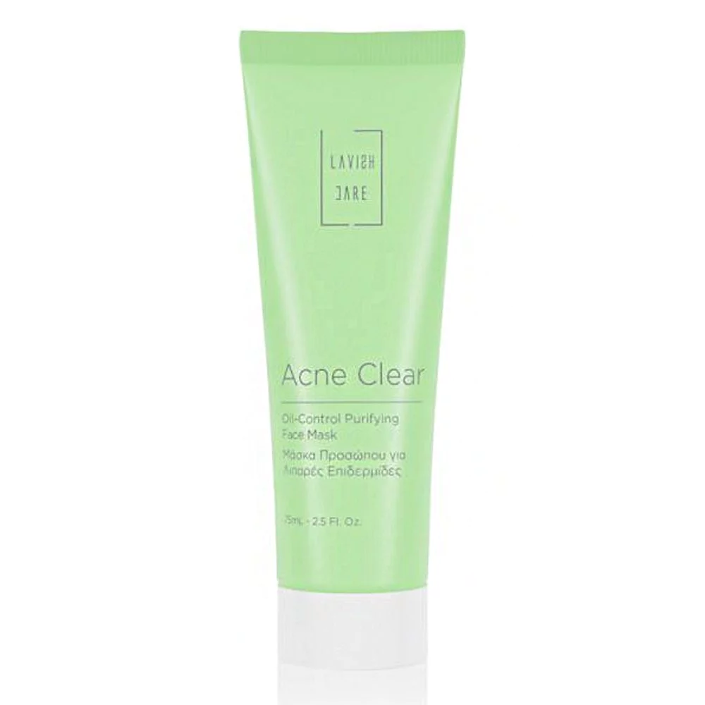 Lavish Care Acne Clear Oil-Control Purifying Face Mask Καταπραϋντική Μάσκα Προσώπου, 75ml