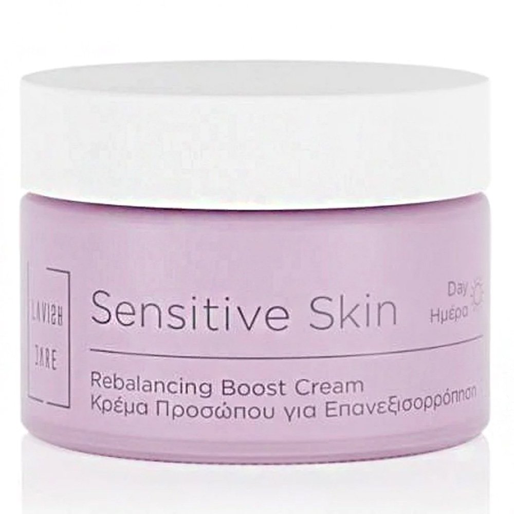 Lavish Care Sensitive Skin Rebalancing Boost Cream Day Κρέμα Ημέρας Προσώπου για Ευαίσθητες Επιδερμίδες, 50ml
