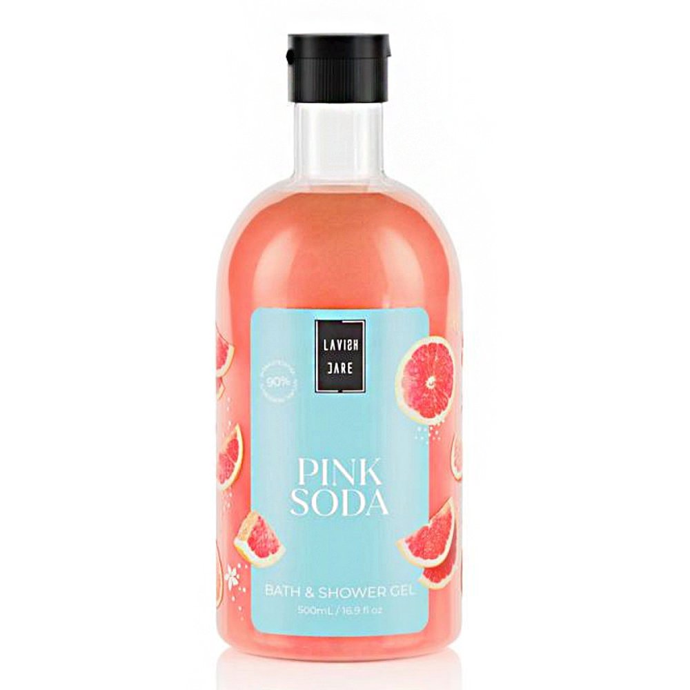Lavish Care Bath & Shower Gel Αφρόλουτρο Pink Soda, 500ml