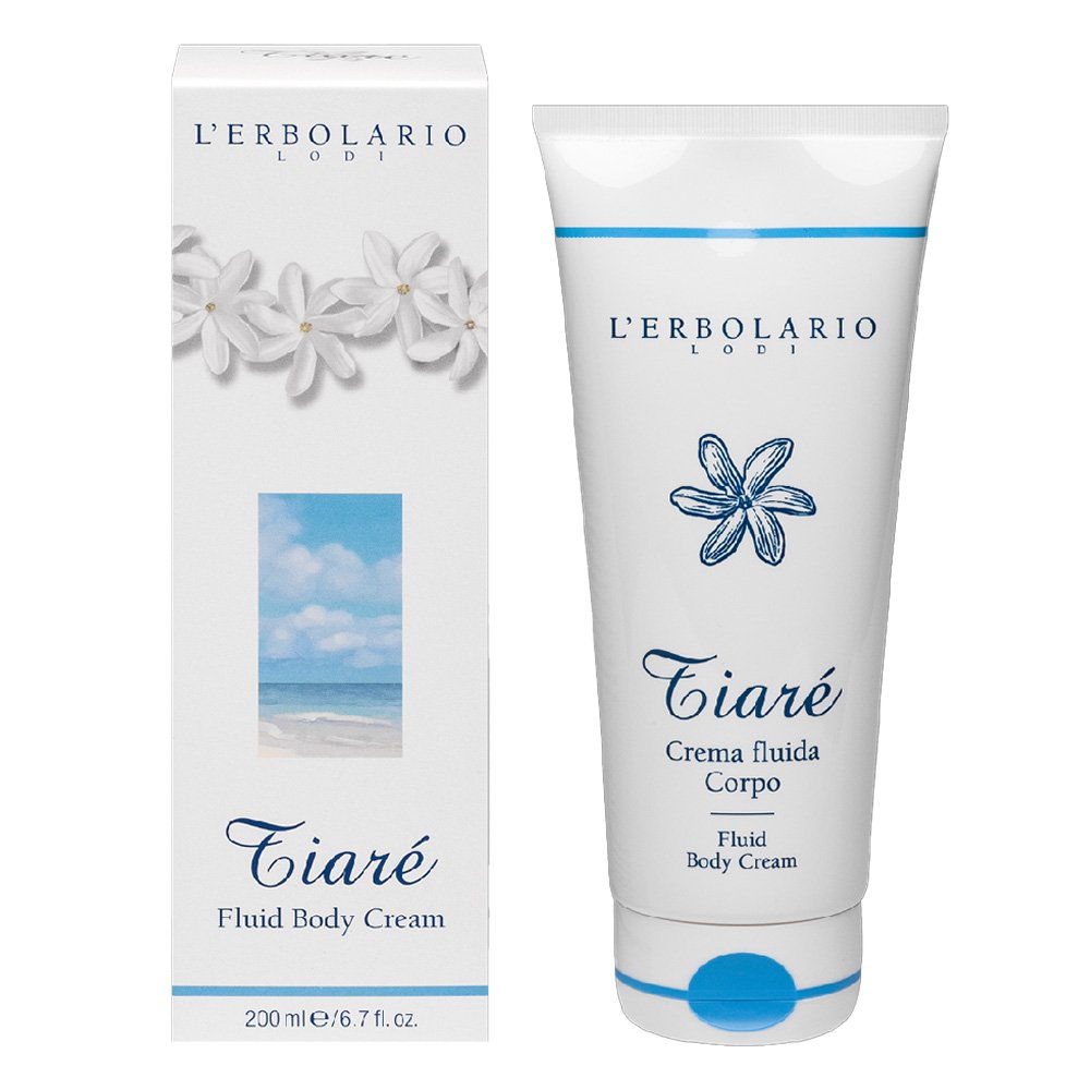 L' Erbolario Tiare Fluid Perfumed Body Cream Γαλάκτωμα Σώματος, 200ml