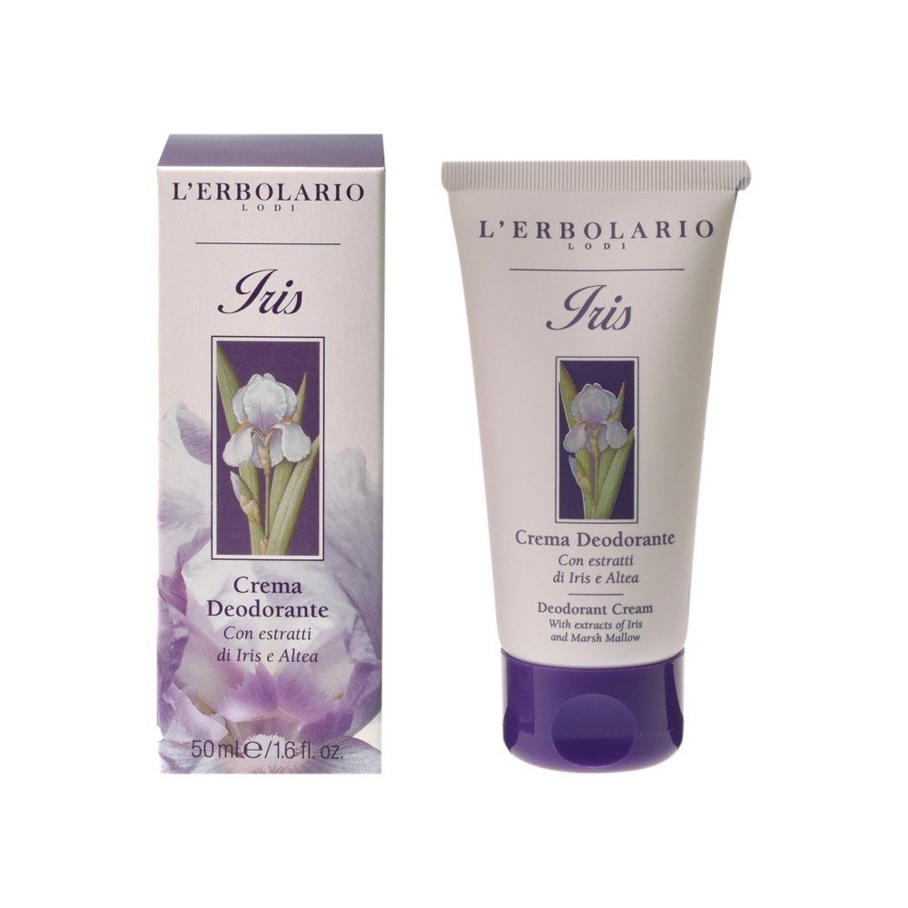 L'Erbolario Iris Crema Deodorante Αποσμητική Κρέμα Ίριδα, 50ml