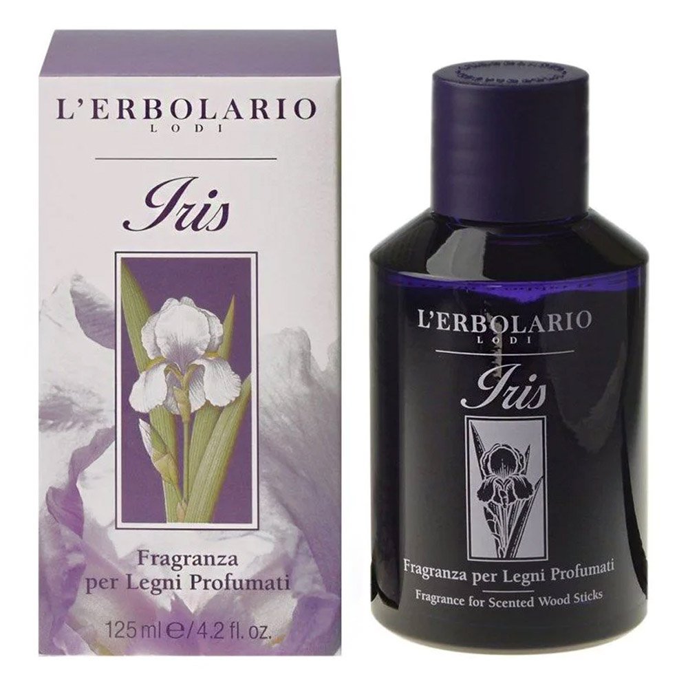 L'erbolario Iris Fragranza per Legni Αρωματικό Χώρου με Ξύλινα Στικς, 125ml