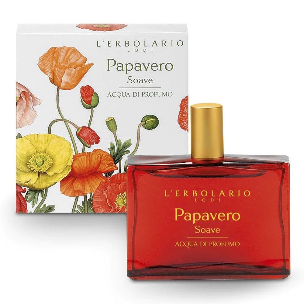  L' Erbolario Eau de Parfum Papavero Soave Woman Sweet Poppy, 100ml