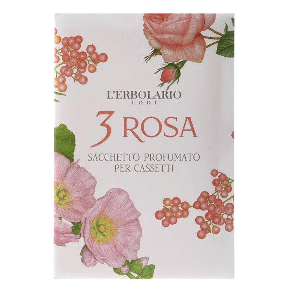 L' Erbolario 3-Rosa Αρωματικά Ντουλάπας , 1τμχ