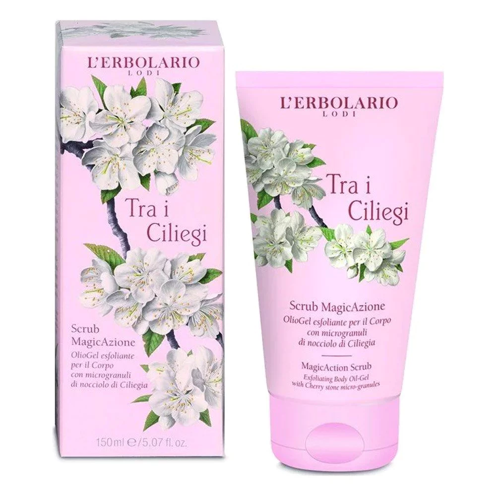 L'Erbolario Tra i Ciliegi Crema Scrub MagicAzione Απολεπιστικό Σώματος Άνθη Κερασιάς, 150ml L'Erbolario Tra i Ciliegi Crema Scrub MagicAzione Απολεπιστικό Σώματος Άνθη Κερασιάς, 150ml