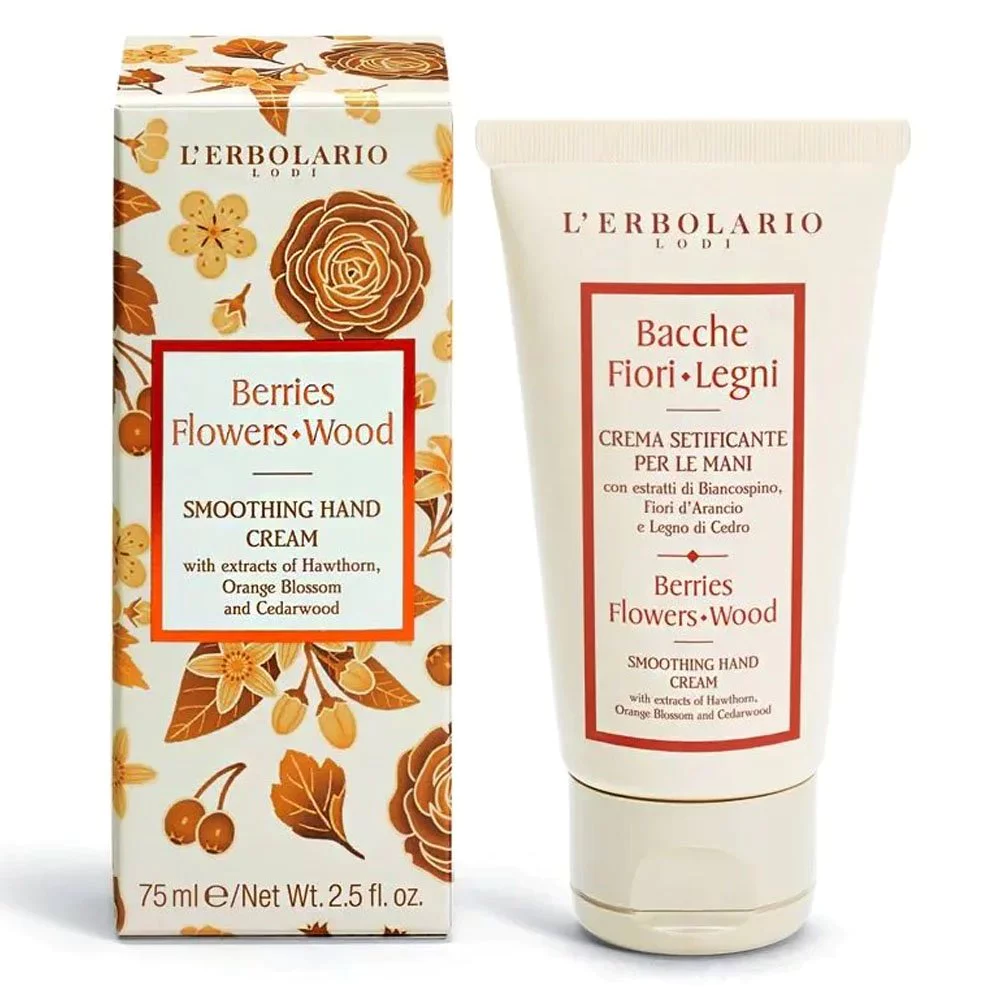 L'Erbolario Bacche Fiori Legni Ενυδατική Κρέμα Χεριών, 75ml L'Erbolario Bacche Fiori Legni Ενυδατική Κρέμα Χεριών, 75ml