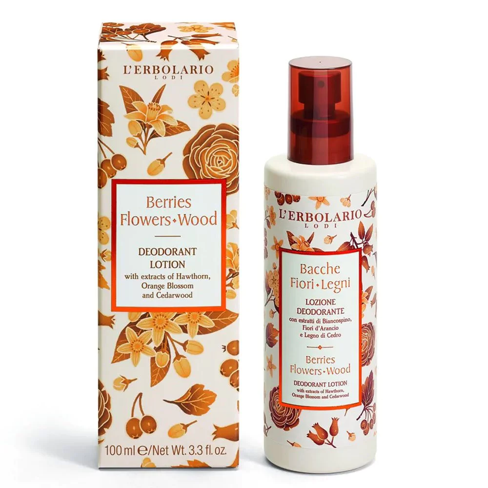 L' Erbolario Berries Flowers Wood Αποσμητική Λοσιόν, 100ml L' Erbolario Berries Flowers Wood Αποσμητική Λοσιόν, 100ml