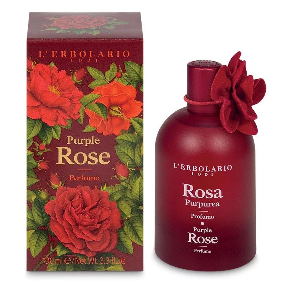 L'Erbolario Rosa Purpurea Acqua Di Profumo Άρωμα Gallic Rose, 100ml
