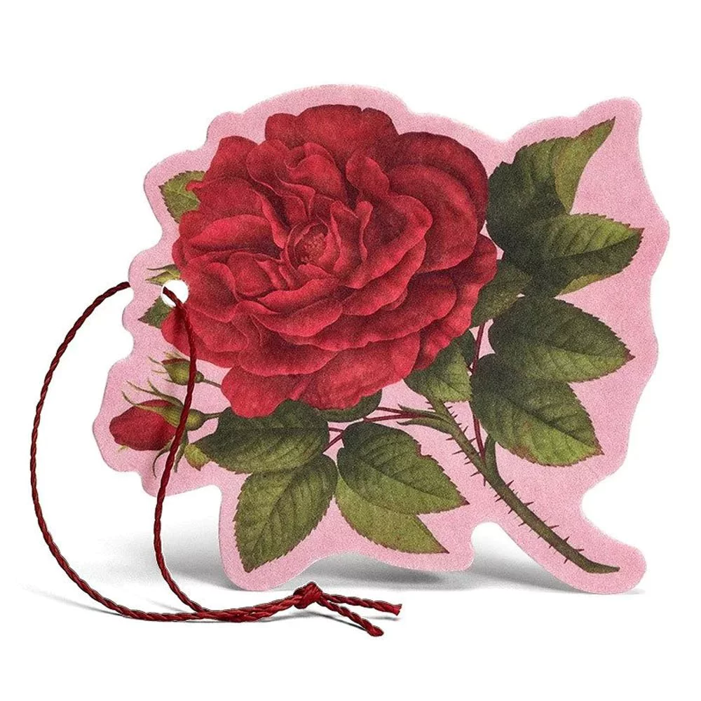 L'Erbolario Rosa Purpurea Fiore Profumato Multiuso Αρωματική Κάρτα Χώρου για Συρτάρια Γαλλικό Τριαντάφυλλο, 1τμχ L'Erbolario Rosa Purpurea Fiore Profumato Multiuso Αρωματική Κάρτα Χώρου για Συρτάρια Γαλλικό Τριαντάφυλλο, 1τμχ