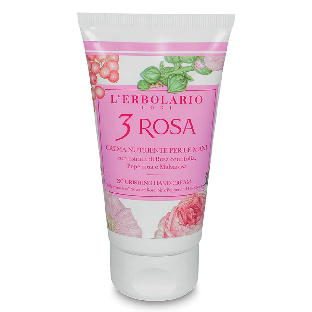 L' Erbolario 3 Rosa Nourishing Ενυδατική Κρέμα Χεριών, 75ml L' Erbolario 3 Rosa Nourishing Ενυδατική Κρέμα Χεριών, 75ml