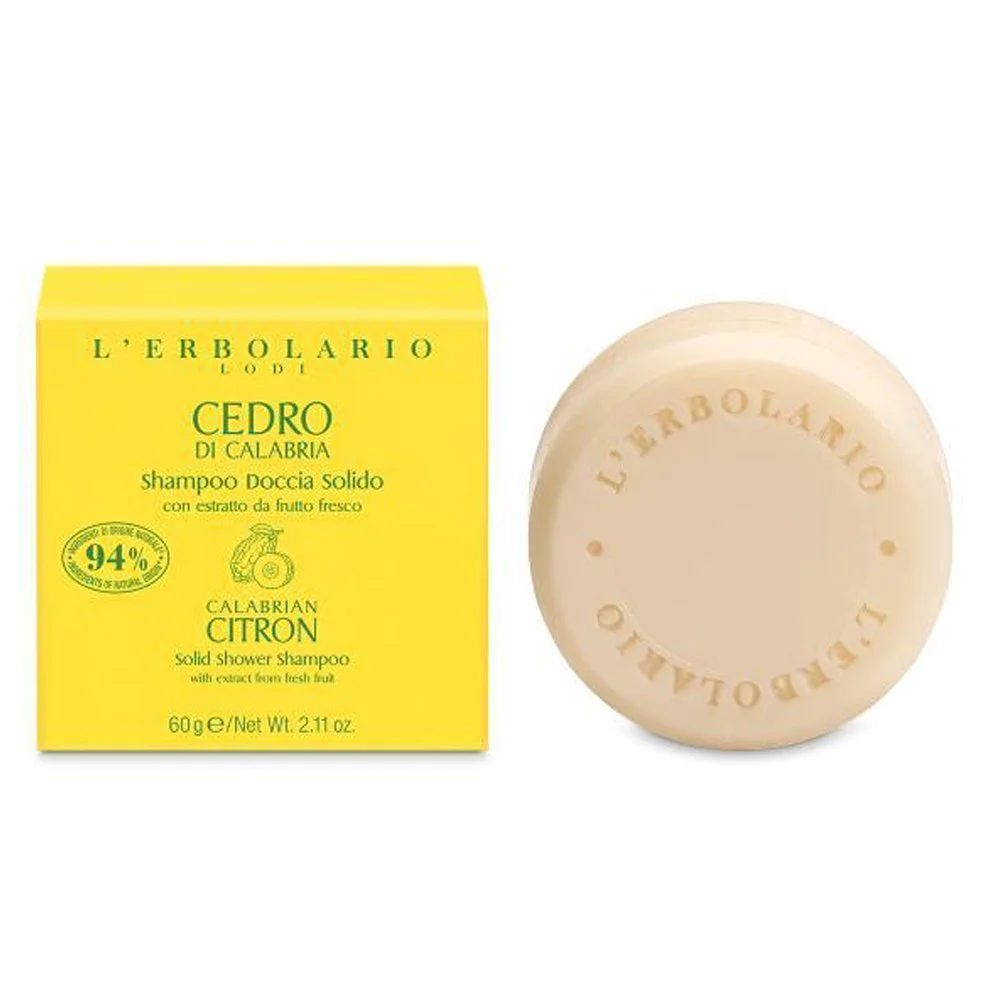 L'Erbolario Cedro Di Calabria Στέρεο Σαμπουάν για Σώμα & Μαλλιά, 60ml L'Erbolario Cedro Di Calabria Στέρεο Σαμπουάν για Σώμα & Μαλλιά, 60ml