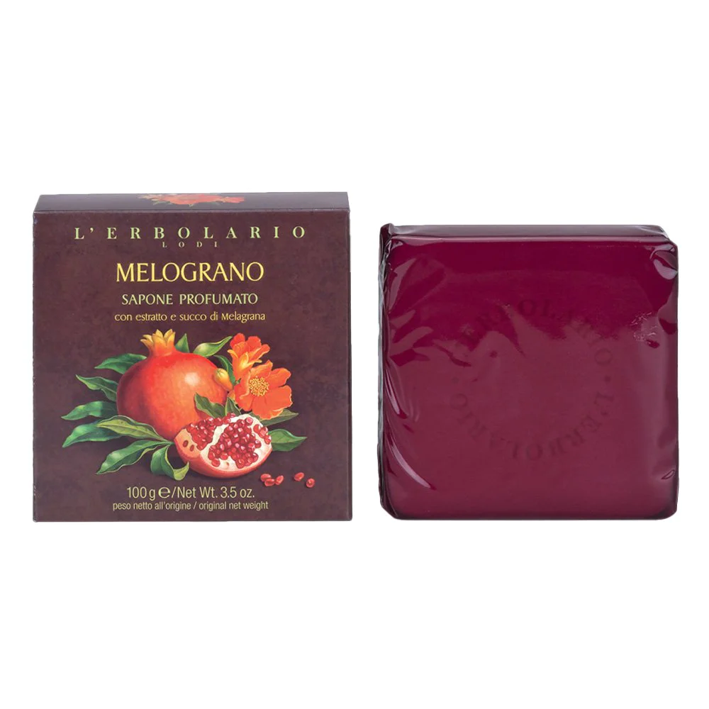 L'Erbolario Αρωματικό Σαπούνι Ρόδι, 100gr L'Erbolario Αρωματικό Σαπούνι Ρόδι, 100gr