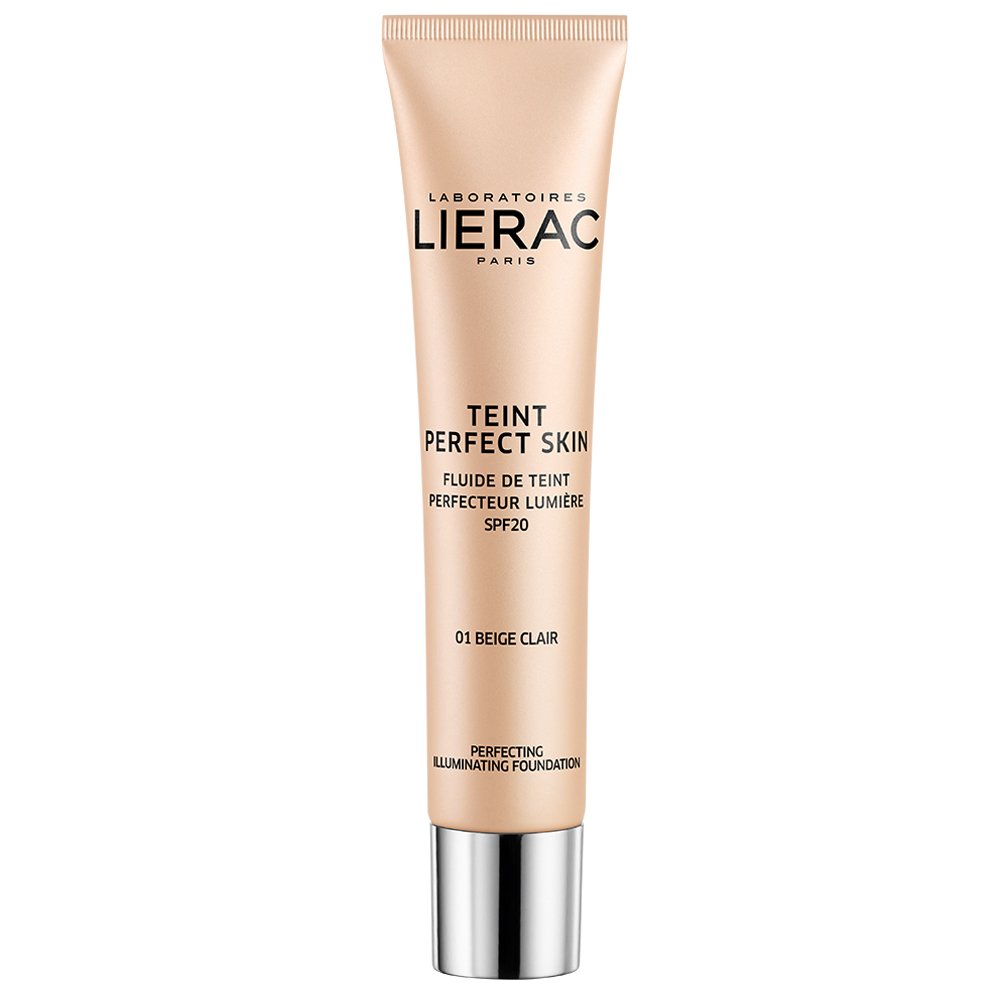 Lierac Teint Perfect Skin Perfecting Illuminating Foundation SPF20 01 Beige Clair για Κάλυψη Ατελειών, 30ml Lierac Teint Perfect Skin Perfecting Illuminating Foundation SPF20 01 Beige Clair για Κάλυψη Ατελειών, 30ml