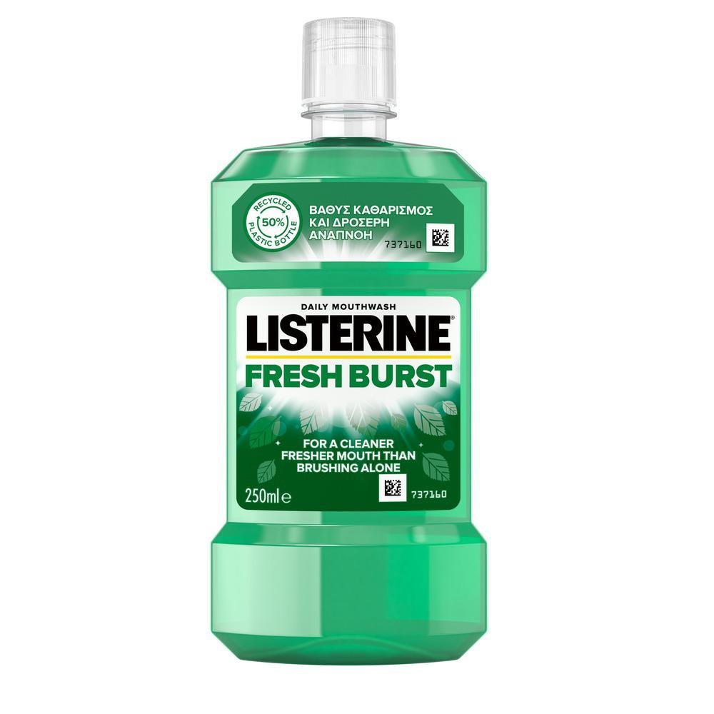 Listerine Fresh Burst Στοματικό Διάλυμα, 250 ml