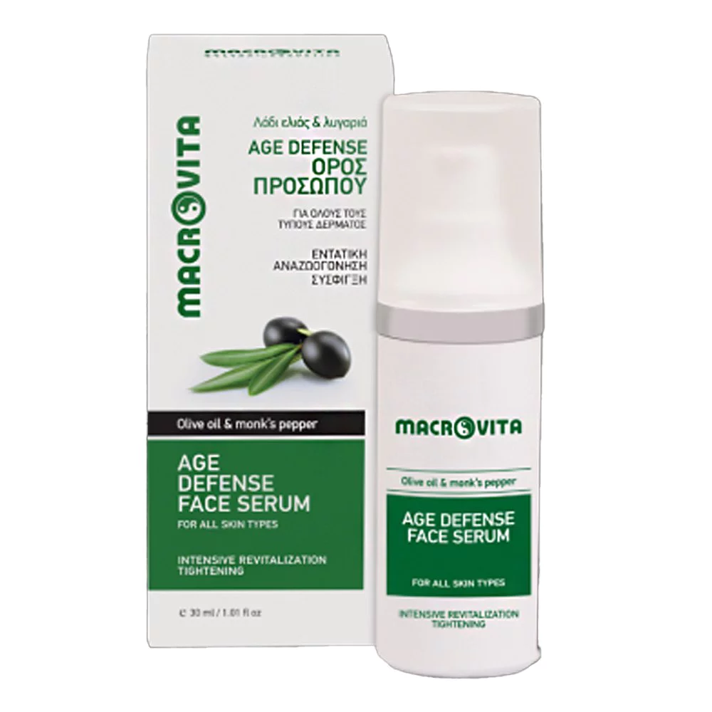 Macrovita Age Defense Ορός Προσώπου, 30ml Macrovita Age Defense Ορός Προσώπου, 30ml
