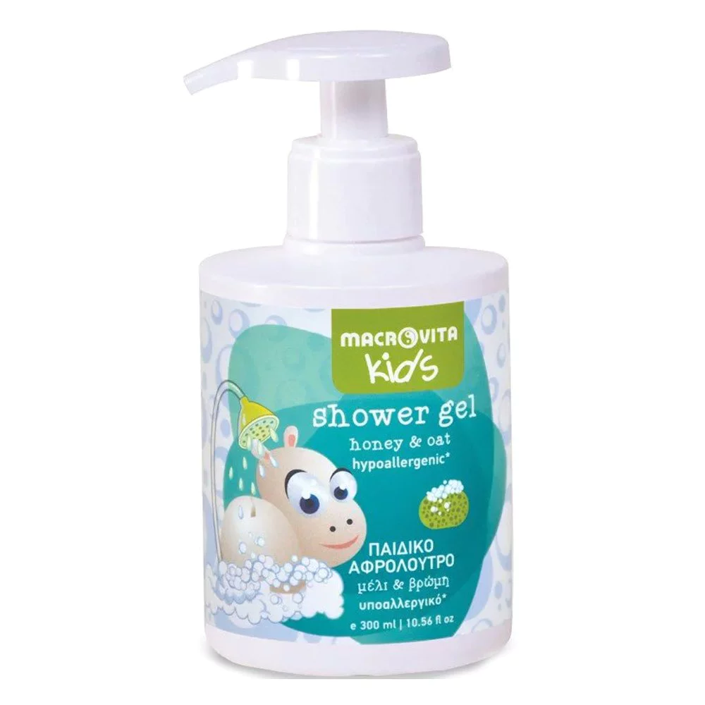 Macrovita ShowerGel Παιδικό Αφρόλουτρο με Bρώμη & Mέλι, 300ml Macrovita ShowerGel Παιδικό Αφρόλουτρο με Bρώμη & Mέλι, 300ml