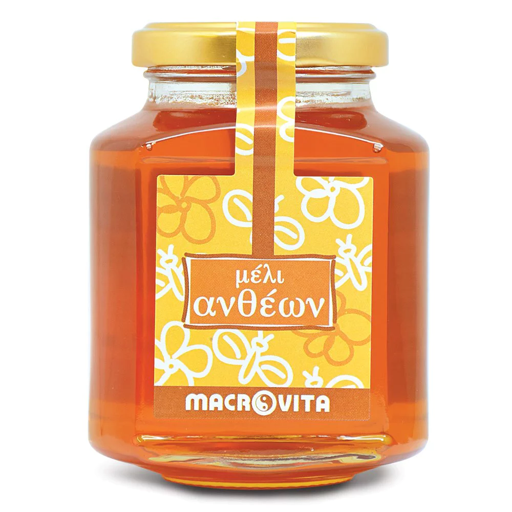 Macrovita Μέλι Ανθέων, 400gr Macrovita Μέλι Ανθέων, 400gr