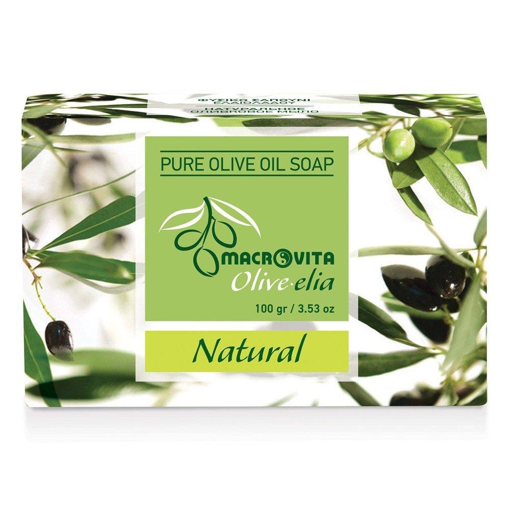 Macrovita Olivelia Φυσικό Σαπούνι Ελαιόλαδου Natural, 100g