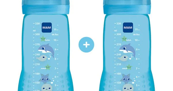 Mam Promo Easy Active Baby Bottle Μπιμπερό Με Θηλή Σιλικόνης 4+ Μηνών ...