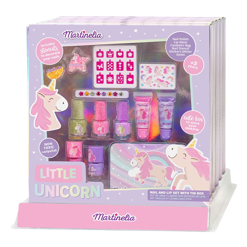 Martinelia 24145 Little Unicorn Beauty Tin Box, 1σετ