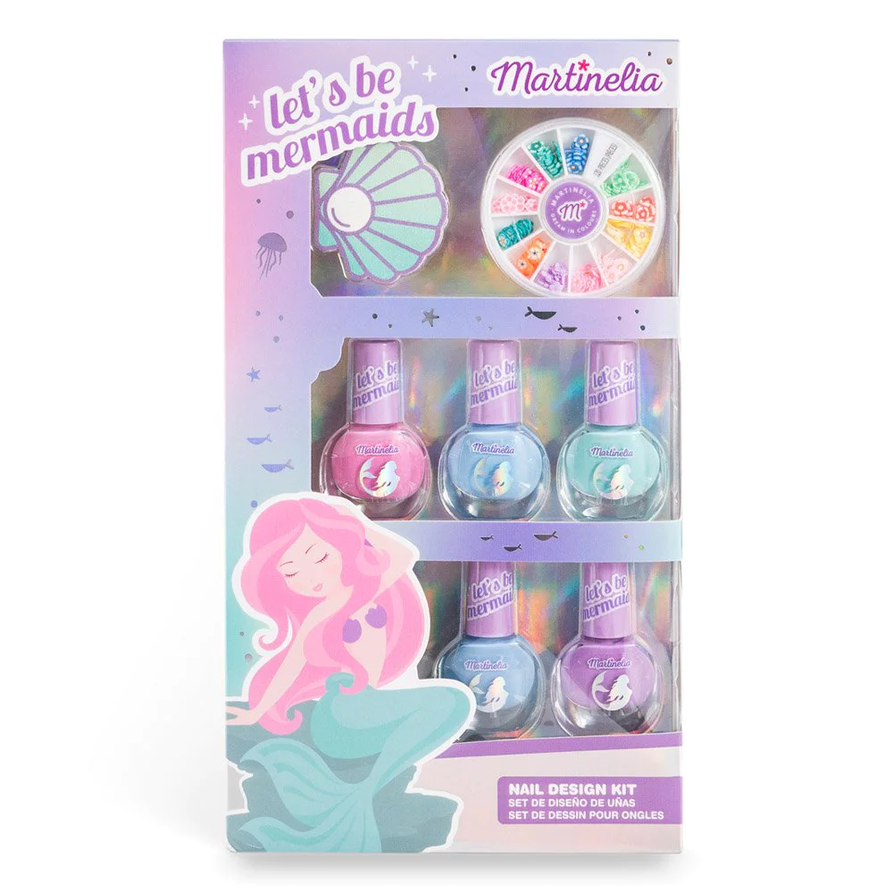 Martinelia Lets Be Mermaids Kit Βερνίκια Νυχιών με Λίμα και Διακοσμητικά, 1σετ Martinelia Lets Be Mermaids Kit Βερνίκια Νυχιών με Λίμα και Διακοσμητικά, 1σετ