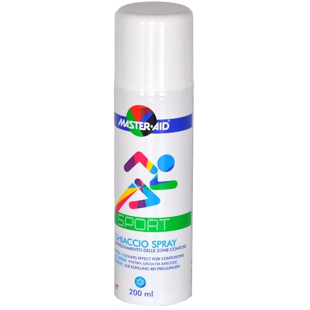 Master-Aid Sport Ice Spray Ψυκτική Δράση Για Κακώσεις, 200ml