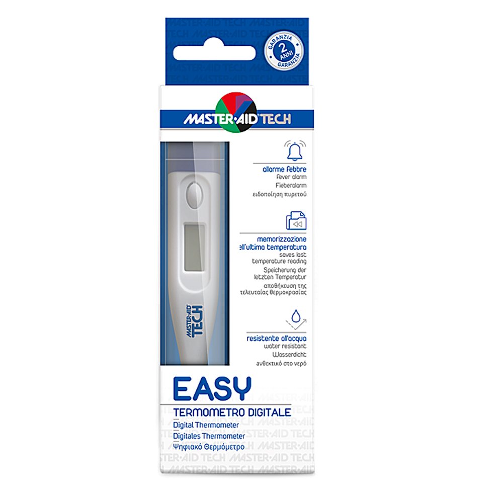 Master-Aid Easy Ψηφιακό Θερμόμετρο Μασχάλης Κατάλληλο για Μωρά, 1τμχ