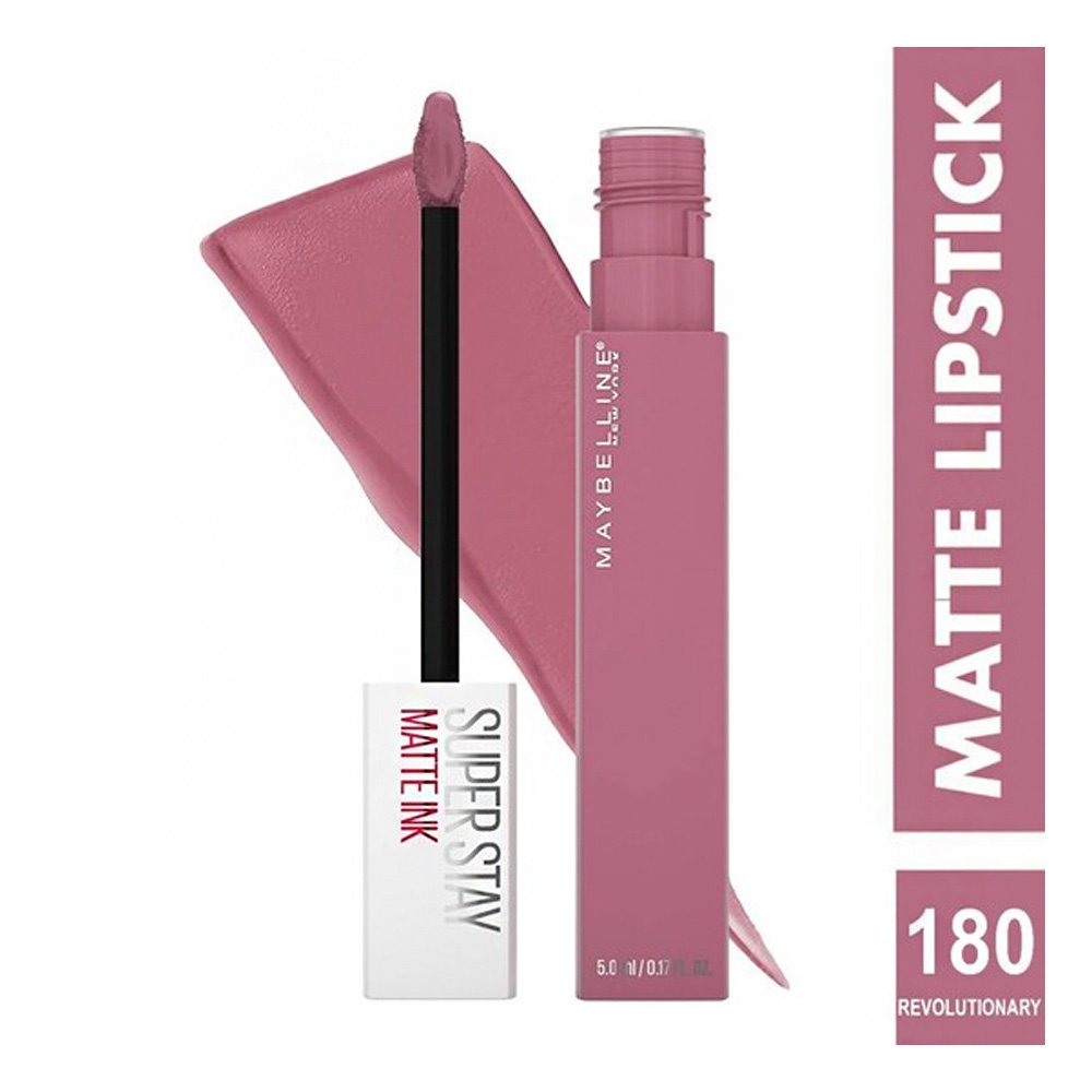 Maybelline Superstay Matte Ink Liquid Lipstick Ματ Κραγιόν 180 Revolutionary, 5ml