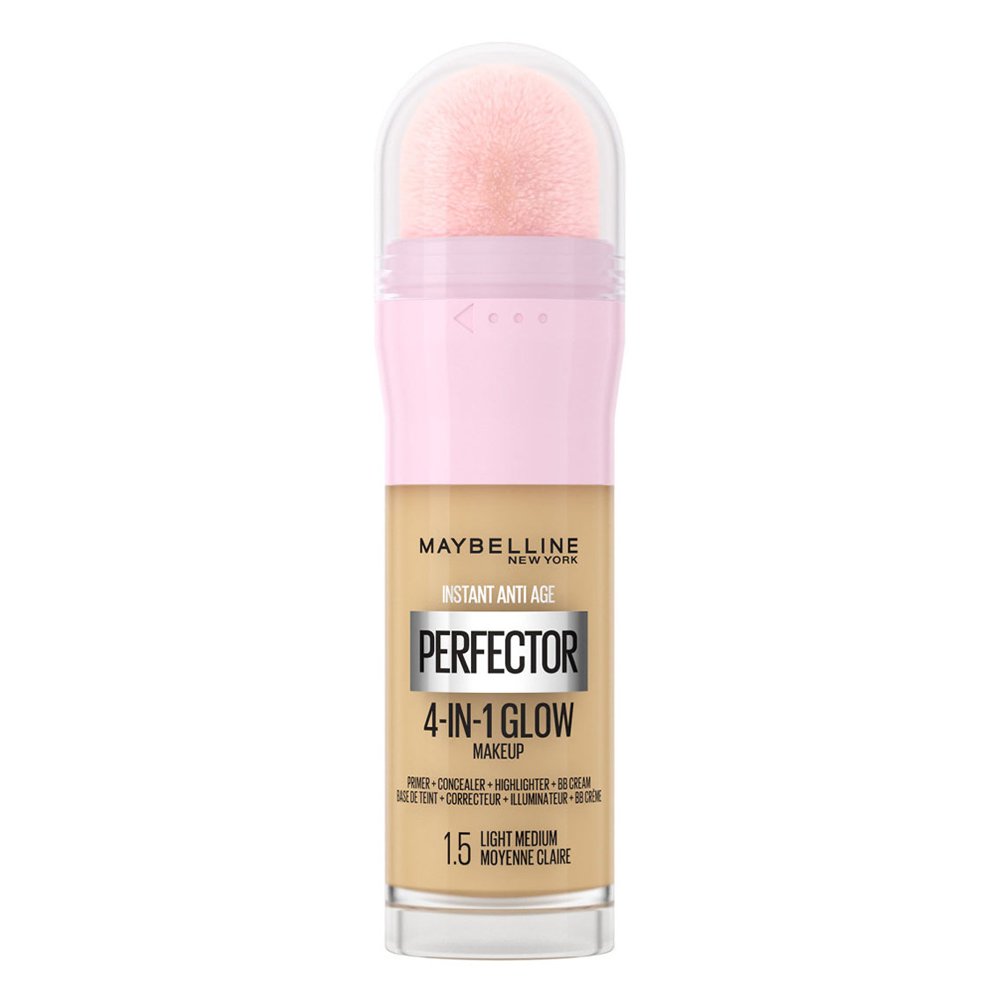 Maybelline Instant Perfector 4-in-1 Glow Makeup Λάμψης 1.5 Light Medium, 20ml