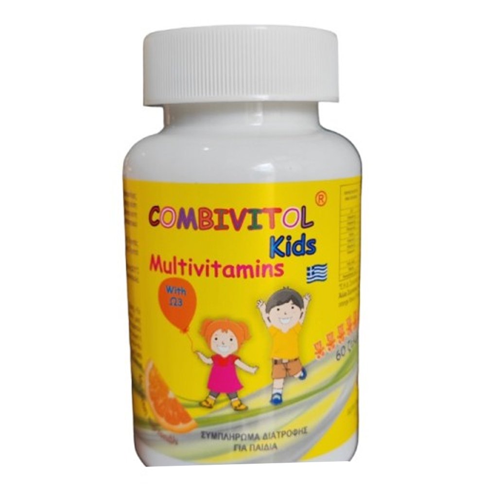 Medichrom Multivitamins Combovitol Kids Παιδικό Συμπλήρωμα Διατροφής, 60 ζελεδάκια