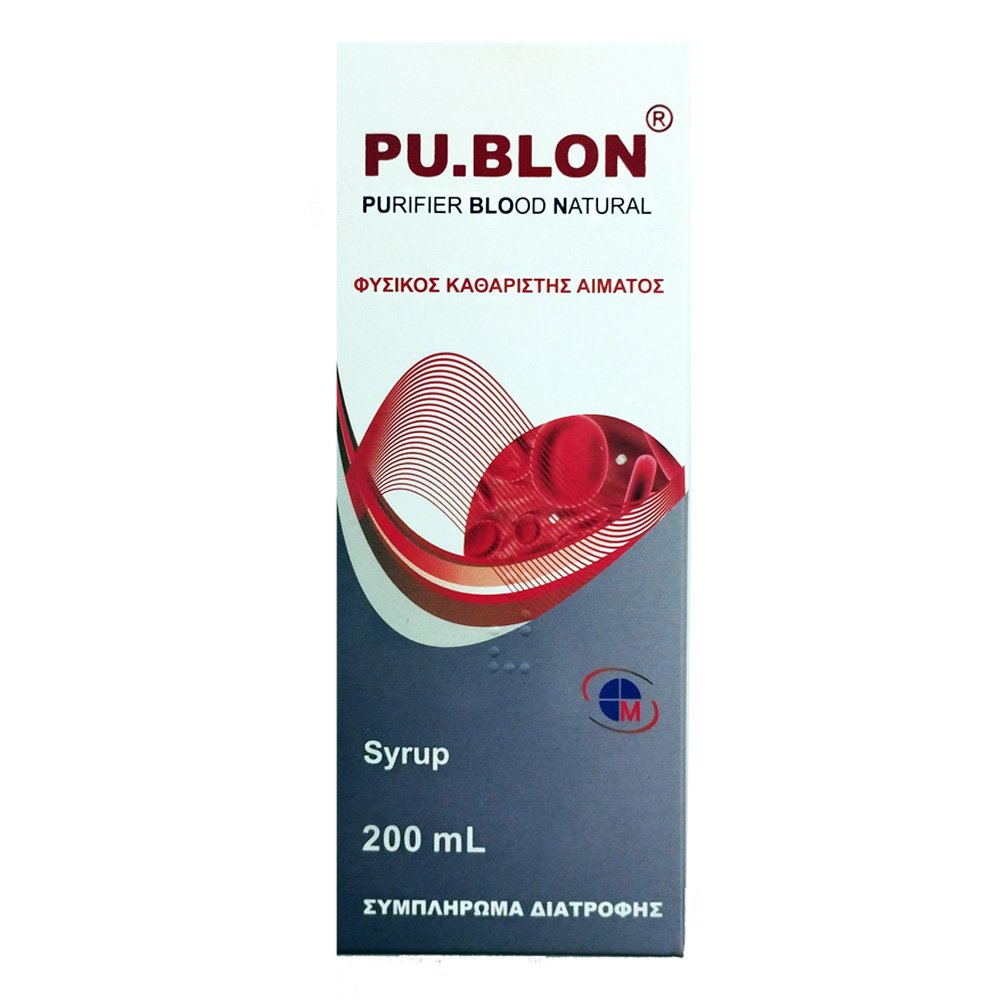 Medichrom Pu.Blon Φυσικός Καθαριστής Αίματος, 200ml