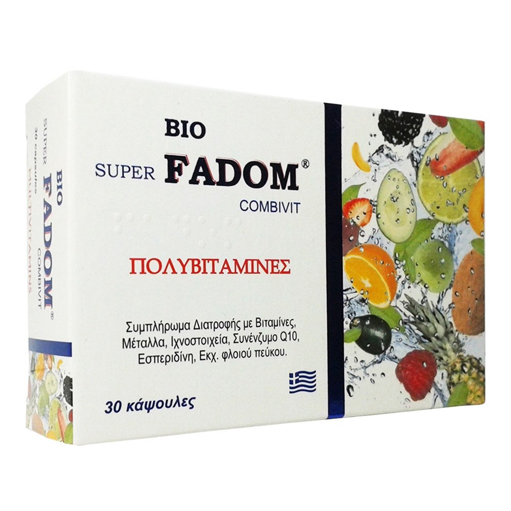 Medichrom Bio Super Fadom Combivit Πολυβιταμίνες, 30 κάψουλες