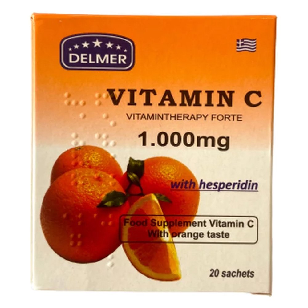 Medichrom Delmer Vitamin C 1000mg, 20φακελίσκοι
