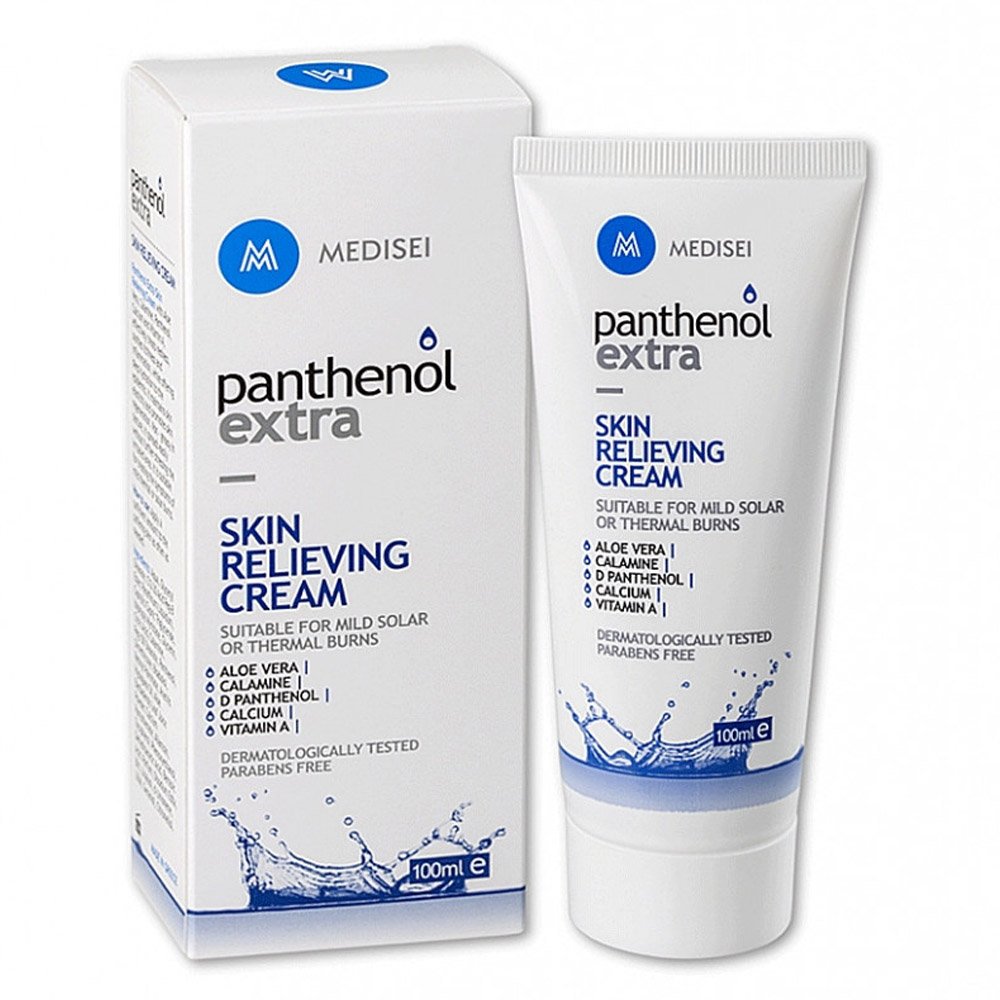 Medisei Panthenol Extra Skin Relieving Cream Καταπραϋντική Ενυδατική Κρέμα για την Ερυθρότητα & τον Κνησμό, 100ml