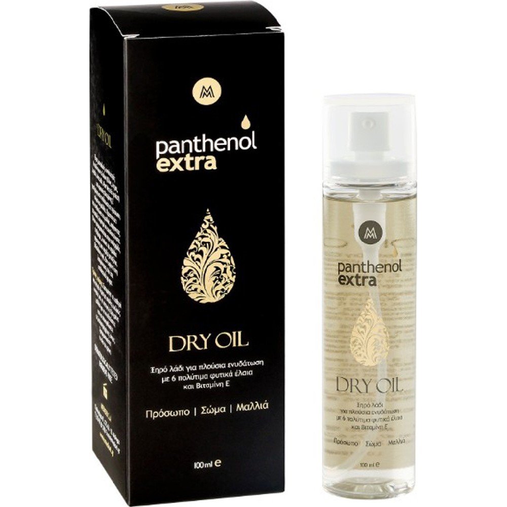 Medisei Panthenol Extra Dry Oil for Face, Body & Hair, Ξηρό Λάδι για Πρόσωπο, Σώμα & Μαλλιά, 100ml