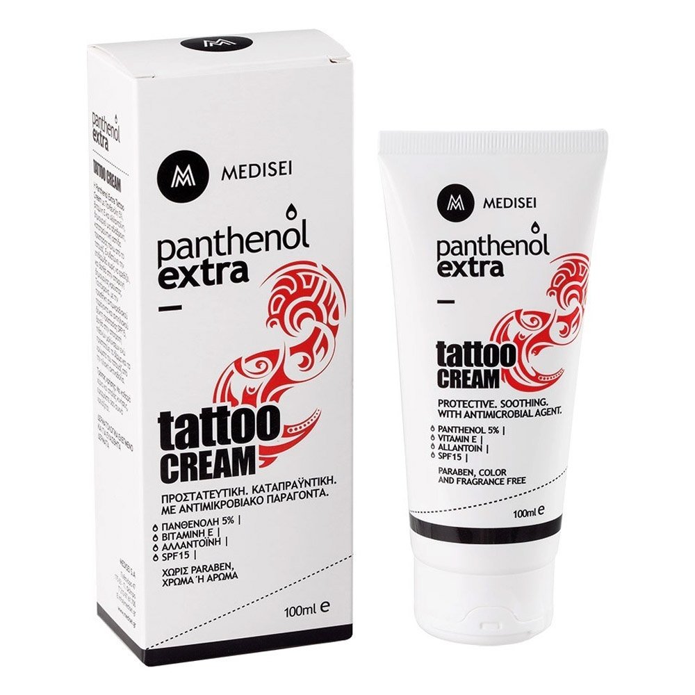 Medisei Panthenol Extra Tattoo Cream Κρέμα Για Τατουάζ, 100ml