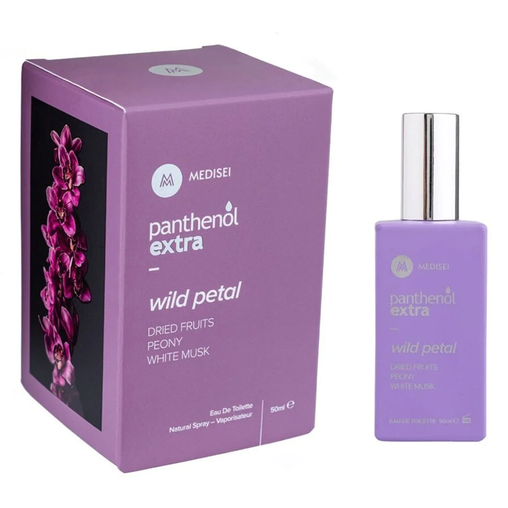 Medisei Panthenol Extra Wild Petal Eau de Toilette, 50ml Medisei Panthenol Extra Wild Petal Eau de Toilette, 50ml